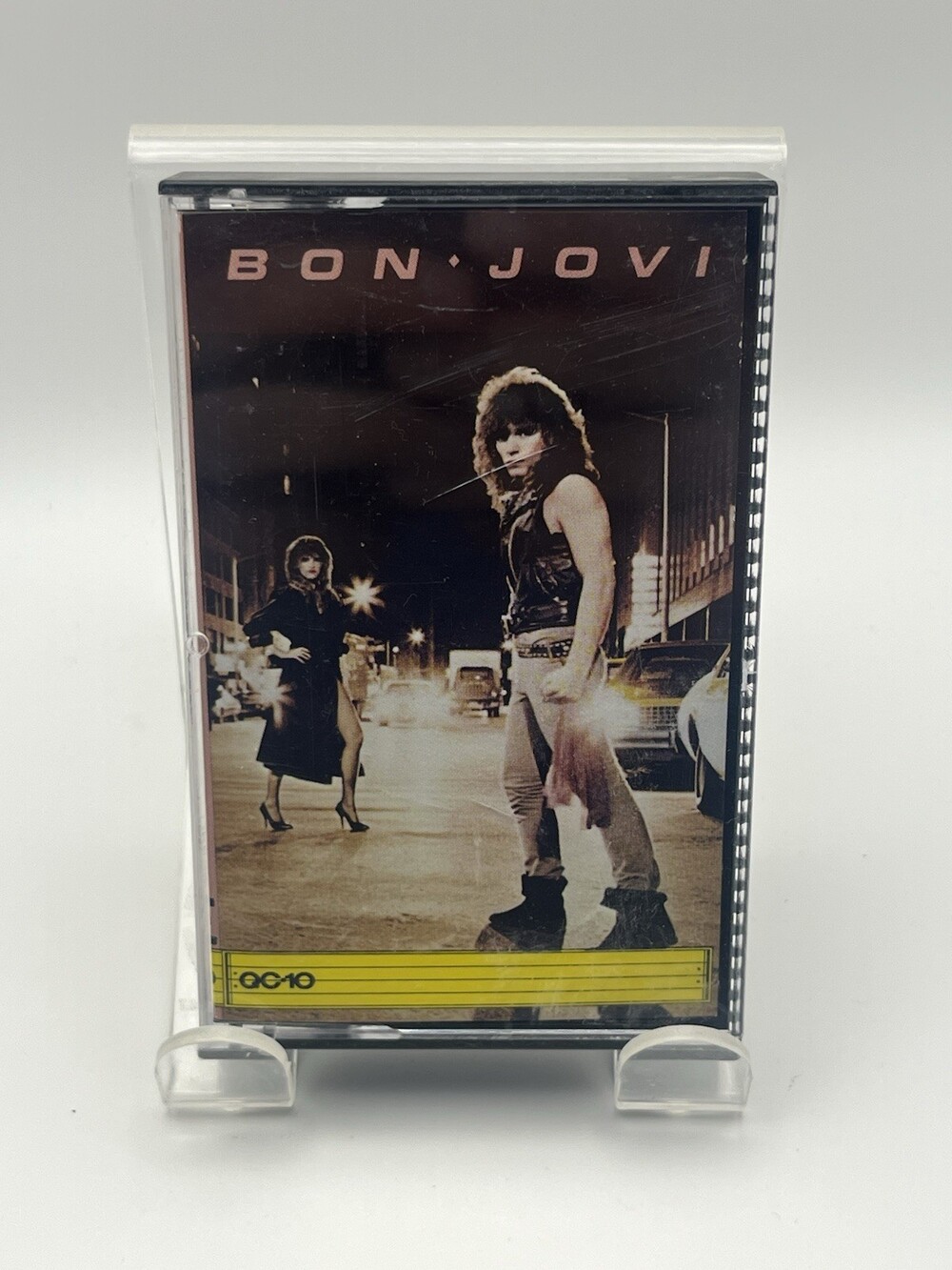 Bon Jovi - Bon Jovi Cassette 1984 Mercury Hard Rock, Made In Canada, Tested